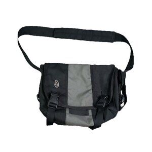 Timbuk2 Outtawhack XS Metro Messenger Hybrid Backpack Bag 12x9 Black Stained